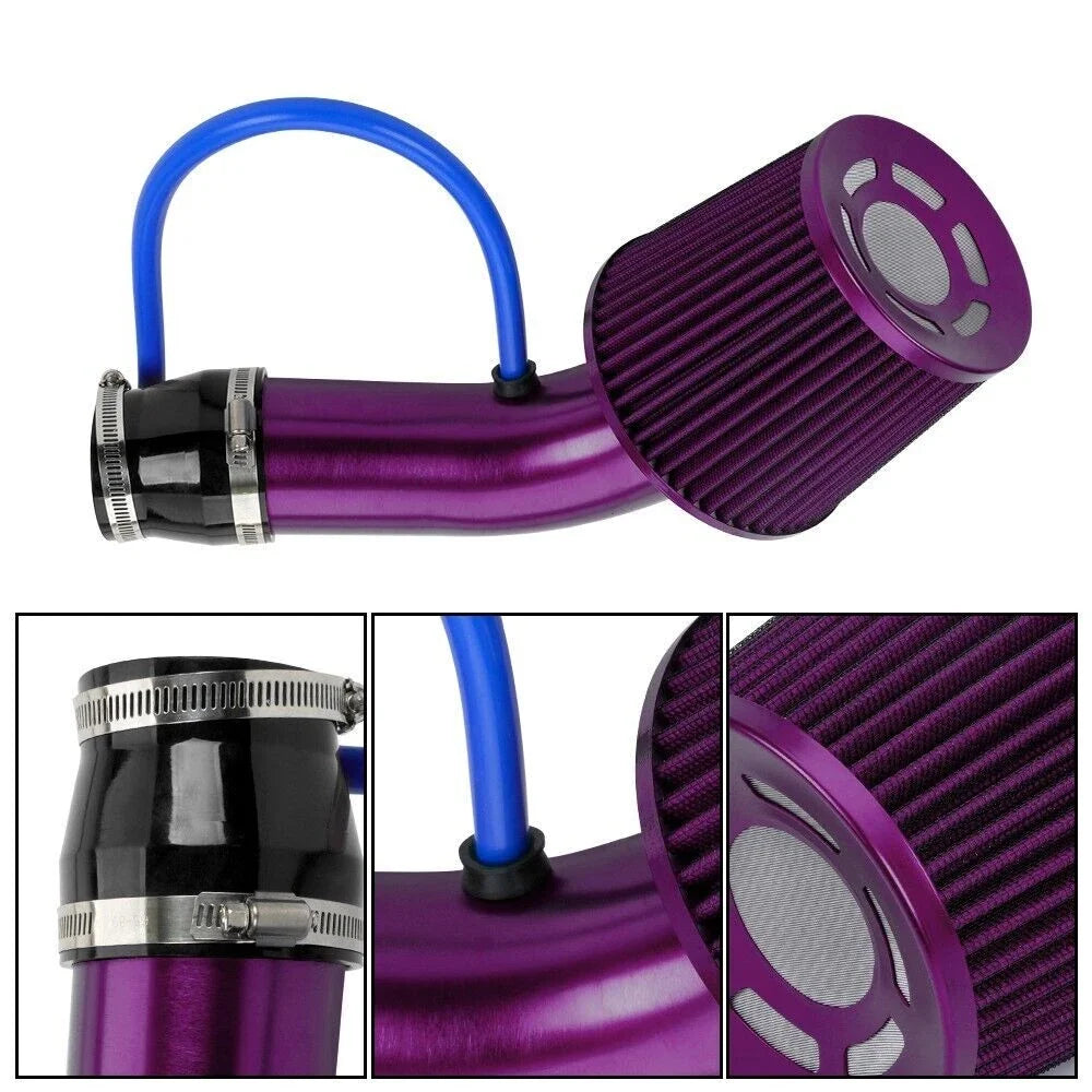3" Cold Air Intake Induction Kit for Universal Vehicles (Aluminum)