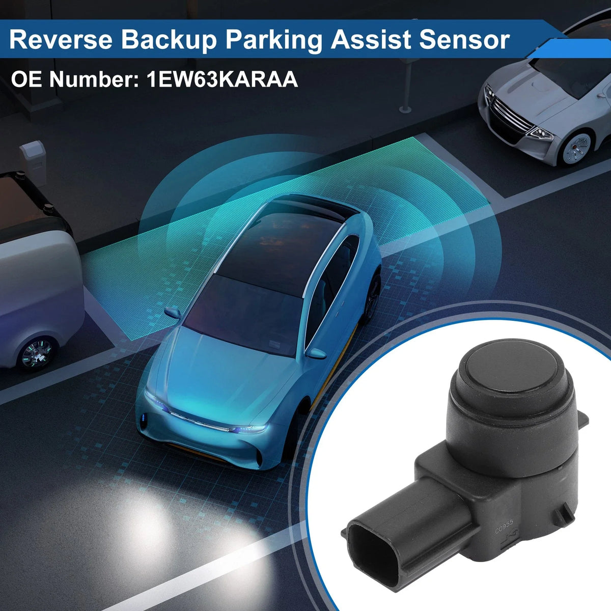Reverse Backup Parking Sensor for Dodge Challenger (2013–2014) No.1EW63KARAA