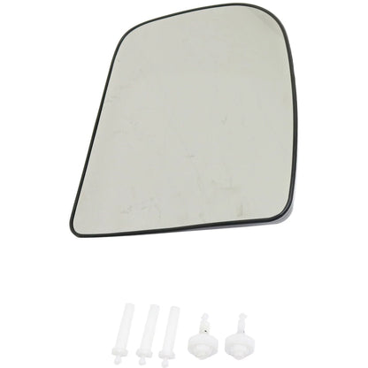 Towing Mirror Glass for Ford F-250 F-350 Super Duty (1999–2007) Right Upper