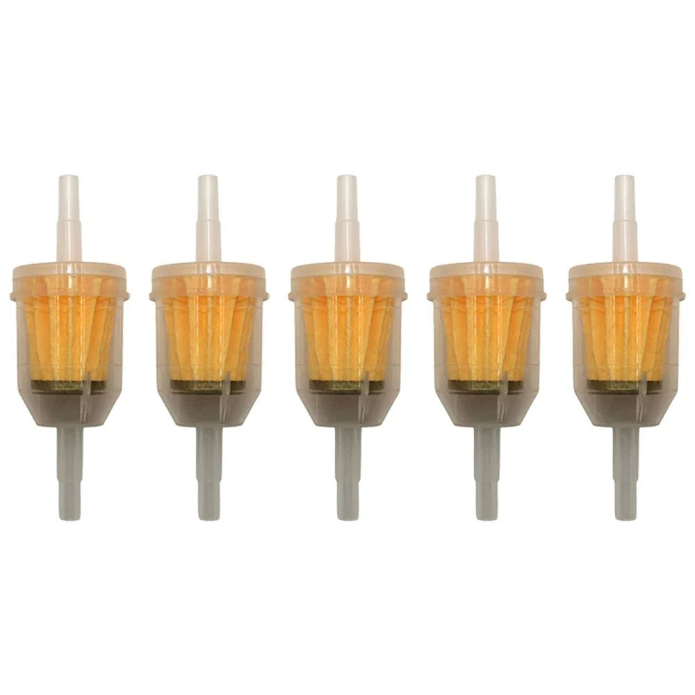 Fuel Filter Set of 5 for John Deere LX172 LX173 LX176 F620 710 911 GX70 GS25 (AM116304)