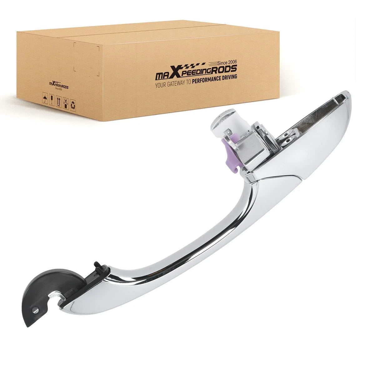 Chrome Rear Left Door Handle for Chrysler 300C (2005–2010)