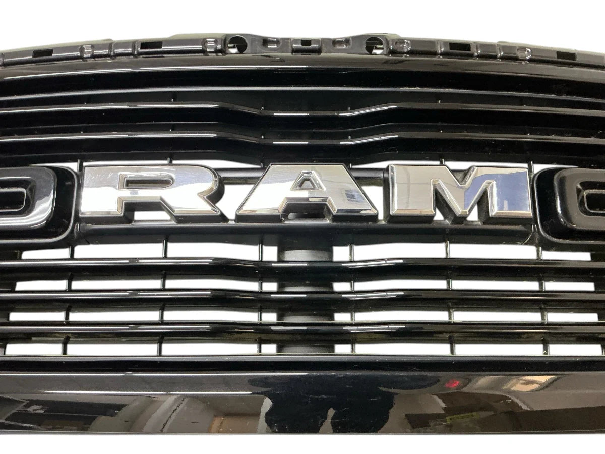 Front Upper Bumper Grille - Black Metallic for RAM 1500 (2019–2024)