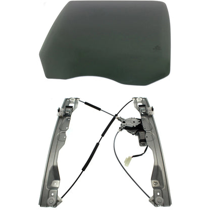 Rear Driver Left Door Glass for Ford F-150 (2009–2014)