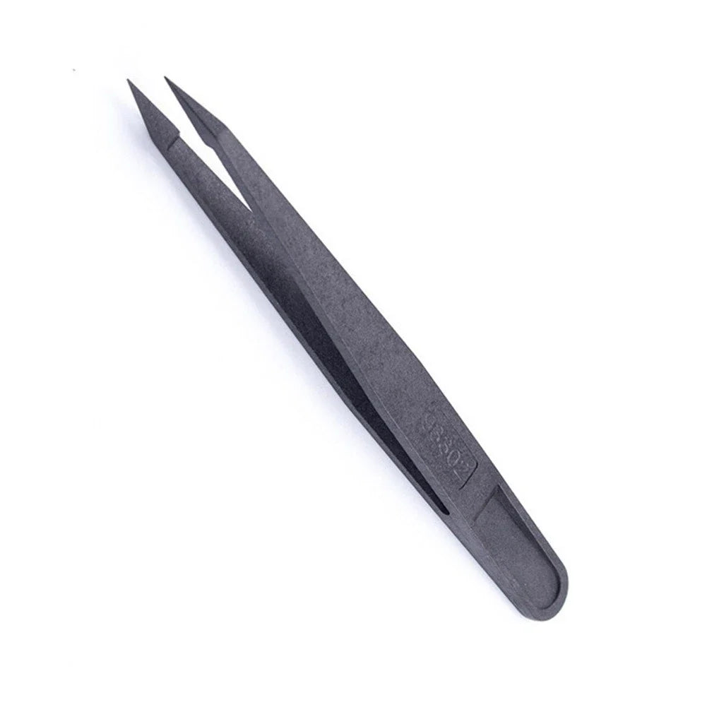 Anti-Static Carbon Fiber Tweezers for Precision Maintenance Tool