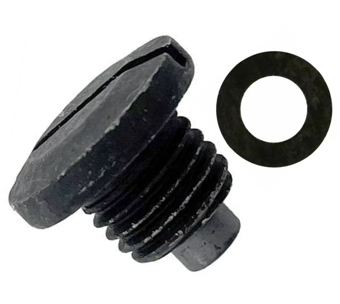 Magnetic Gear Oil Drain Plug with Gasket for Suzuki Fourstroke (55128-93L00, 09168-10034)