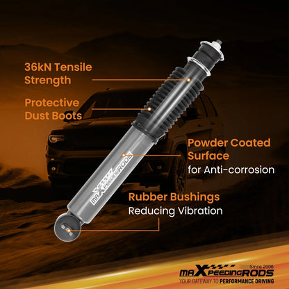 Front Shocks for Lowering 2"-5" on Chevrolet S10/GMC Sonoma 2WD