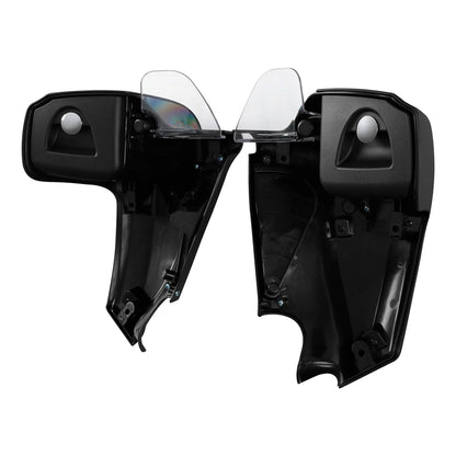 Matt Black Mustache Engine Guard - Lower Vented for Indian Chieftain 2014-2018