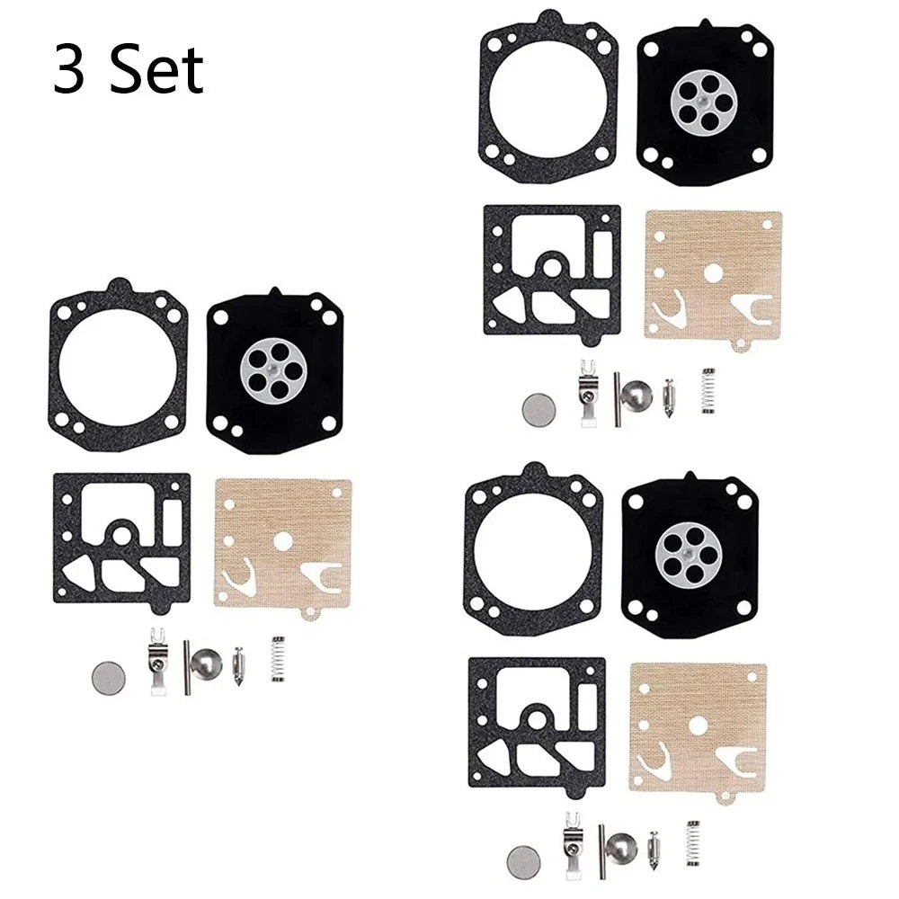 Set of 3 Carburetor Repair Kits K10-HD for Stihl 027 029 039 MS270 MS290 MS390