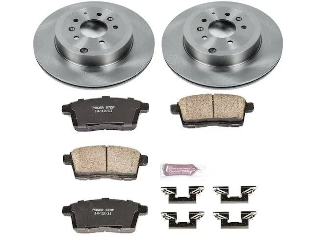 Rear Brake Pad and Rotor Kit for Mazda CX-9 (2007–2015) NY519QB