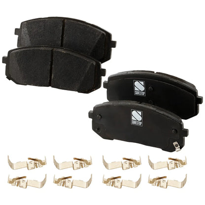 Front Brake Pads Set for Hyundai Sonata, Kia K5, Elantra (2021)