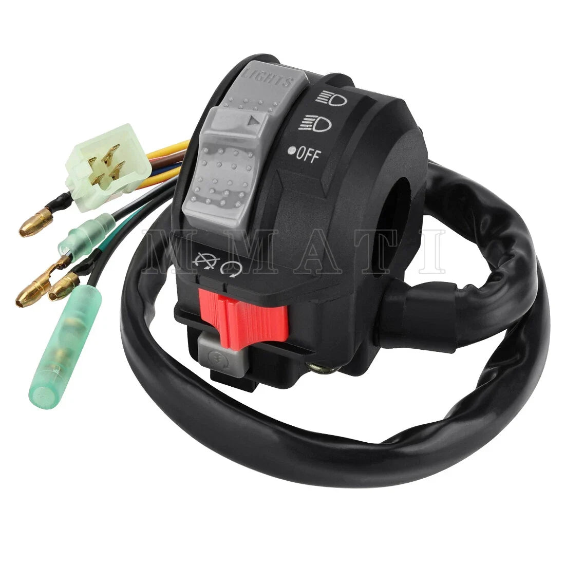 Left Kill Switch for Yamaha YFM250X Timberwolf 250 (1992-1998)
