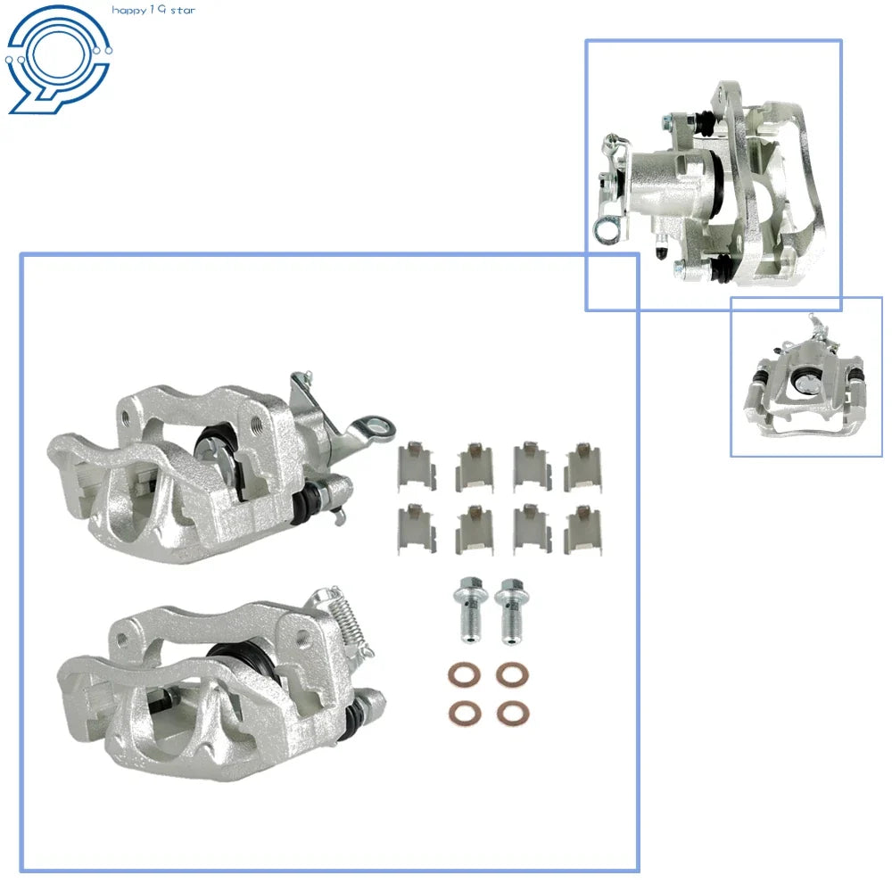 Disc Brake Caliper Pair for Dodge Journey (2009–2012)