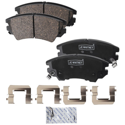 Set of 4 Brake Kit with Calipers for Toyota Corolla Vibe (2003–2008)
