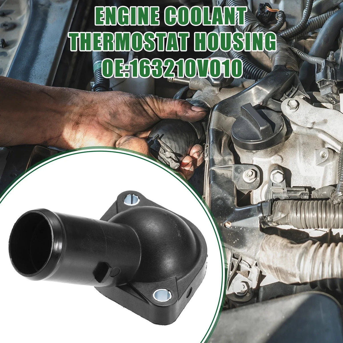 Thermostat Housing for Toyota C-HR (2018–2019) NO. 1632137010