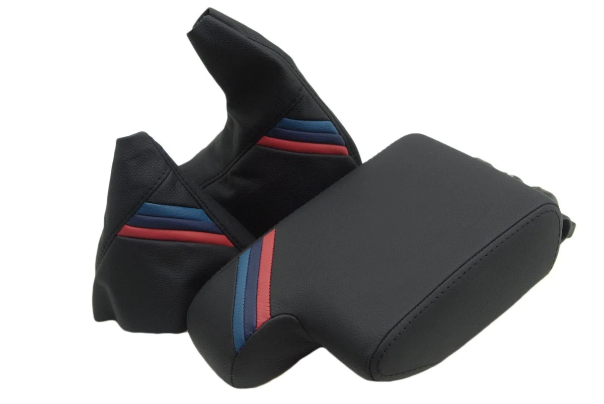 Leather Shift and Brake Boot Set for BMW E36 (1992–1999) M Style