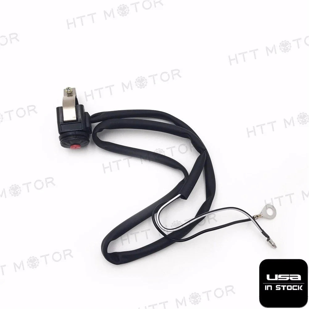 Kill Stop Handlebar Control Switch Horn Button for Motorcycle Quad ATV