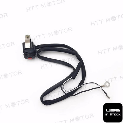 Kill Stop Handlebar Control Switch Horn Button for Motorcycle Quad ATV