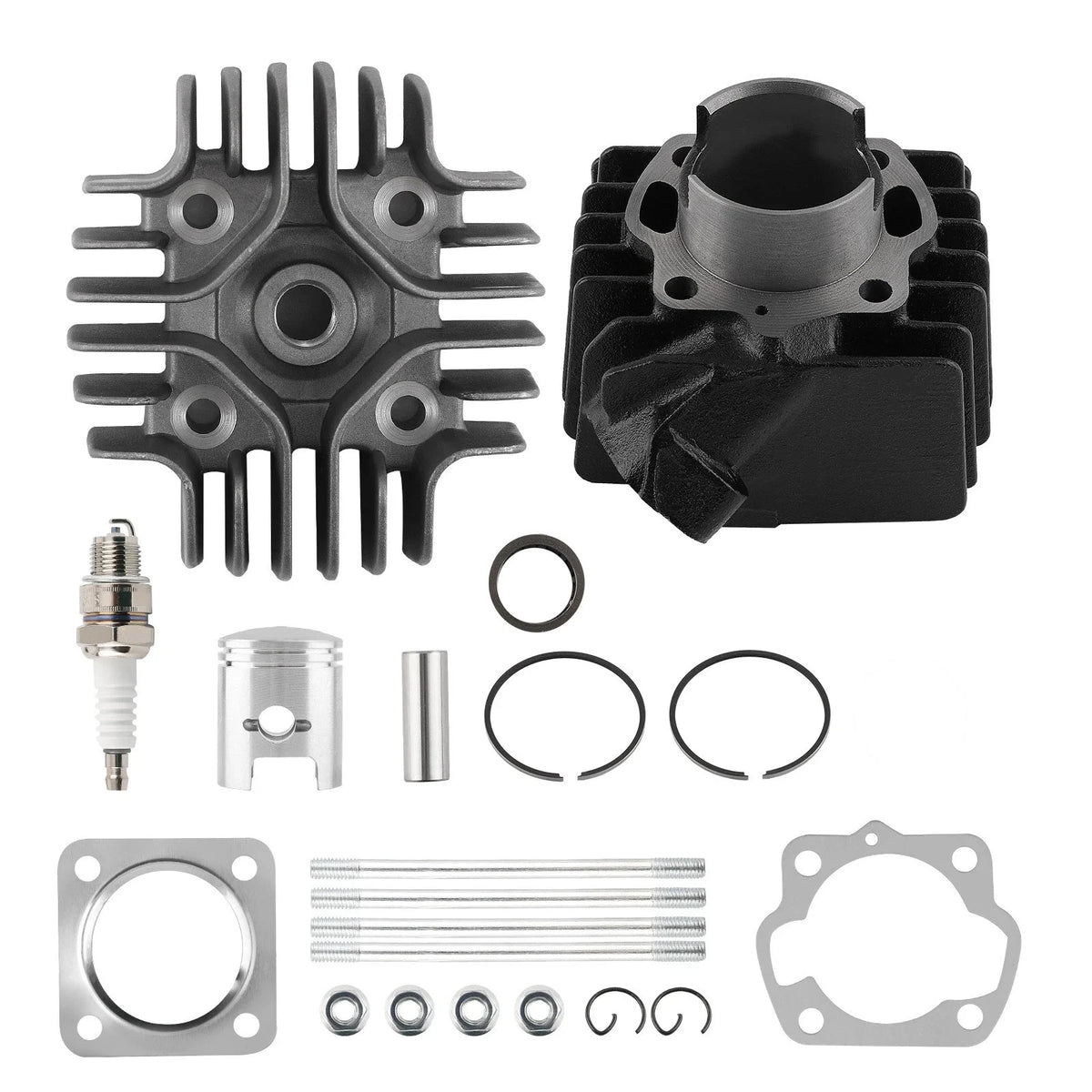 Top End Kit with Cylinder Head Gasket for Suzuki Quadrunner 50 (1984-1987)