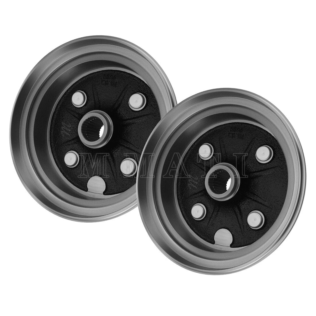 2X Rear Brake Drums for Yamaha YFB250 Timberwolf 250 (1994-1998)