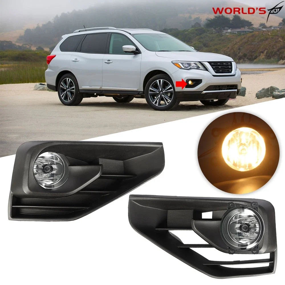 Bumper Fog Lights for Nissan Pathfinder (2017–2020)
