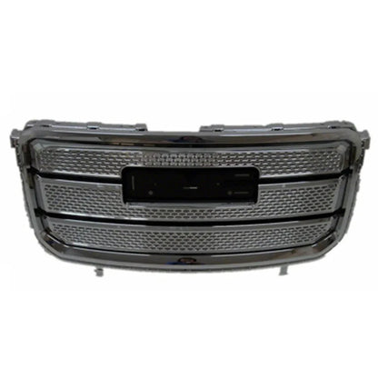 Mesh Grille Front Center for GMC Acadia Denali 2013 to 2016 - Bright Black
