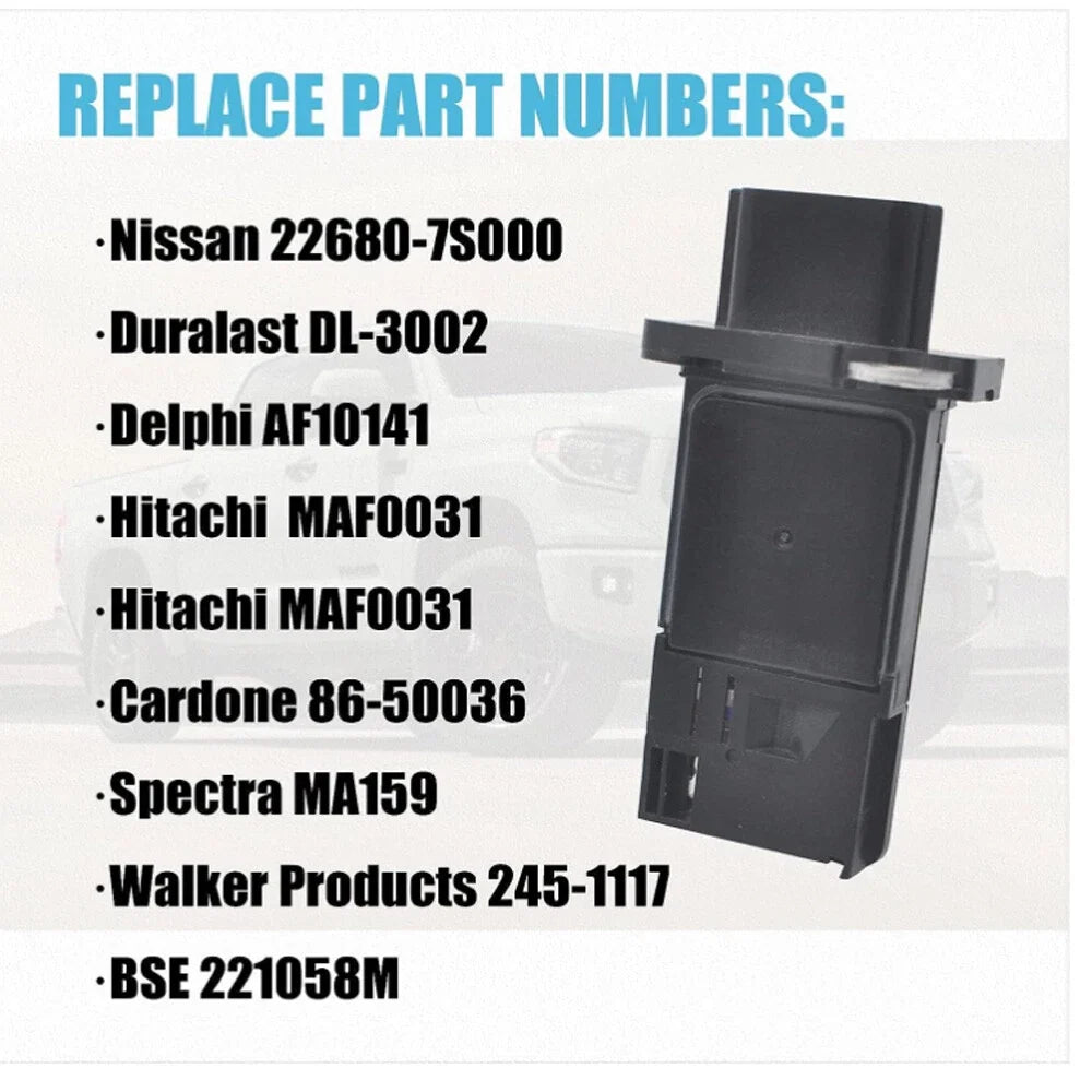 Mass Air Flow Sensor MAF for Nissan Frontier (2005–2019) AF-NS01