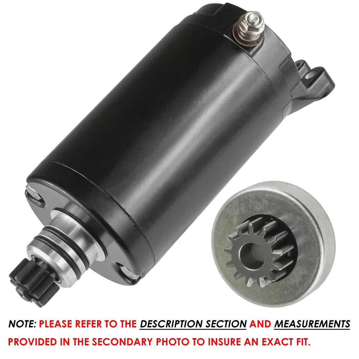 Starter with Drive Bendix for Seadoo Sportster 4-Tec (2005-2006)