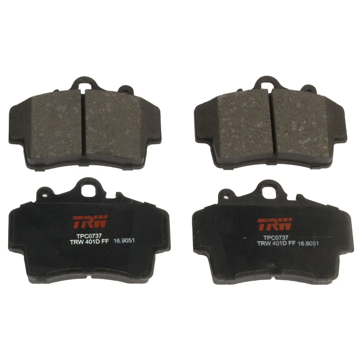 Brake Pad Set for Porsche Boxster (1997–2008)