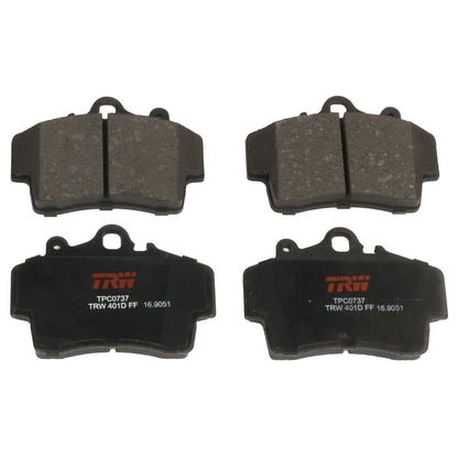 Brake Pad Set for Porsche Boxster (1997–2008)