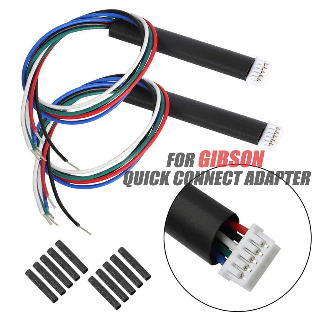 2X Quick Connect Adapter Control Board PCB Pickup Wire Connector for Gibson