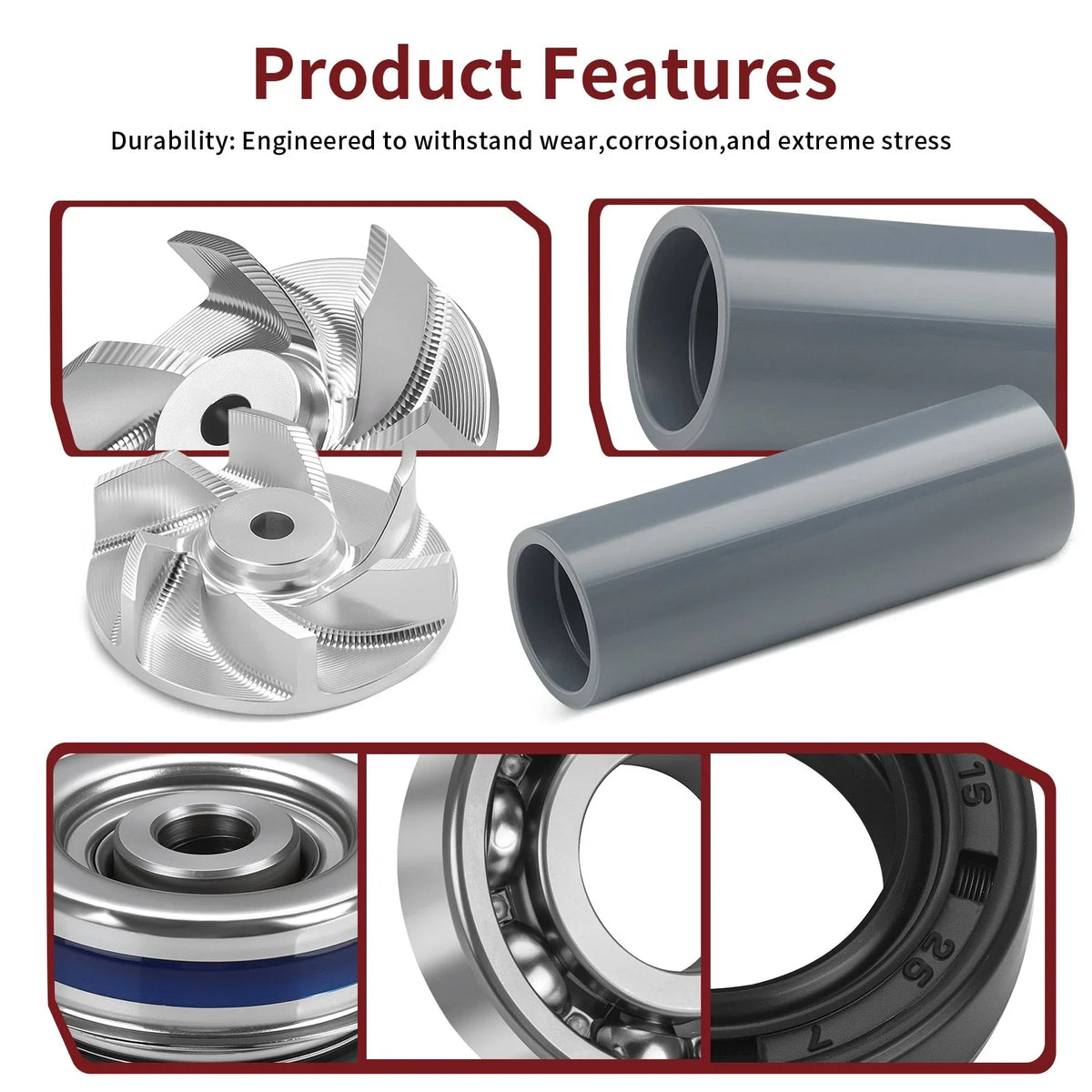 Water Pump Seal Driver Rebuild Kit for Polaris Magnum 500 (1999-2003)