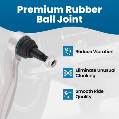 Front Lower Rearward Control Arms w/Ball Joint - Pair for ATS 2013-2019