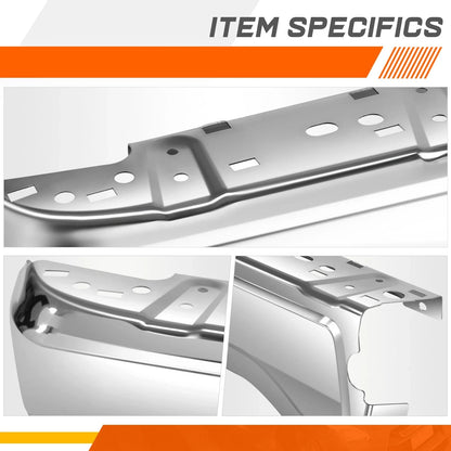 2019–2023 Ford Ranger Rear Left Chrome Bumper End Cap