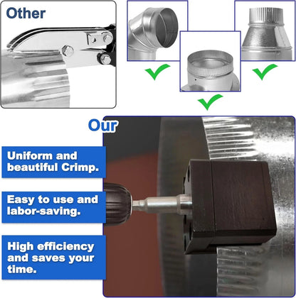 Sheet Metal Crimper with Impact Driver for C5A2