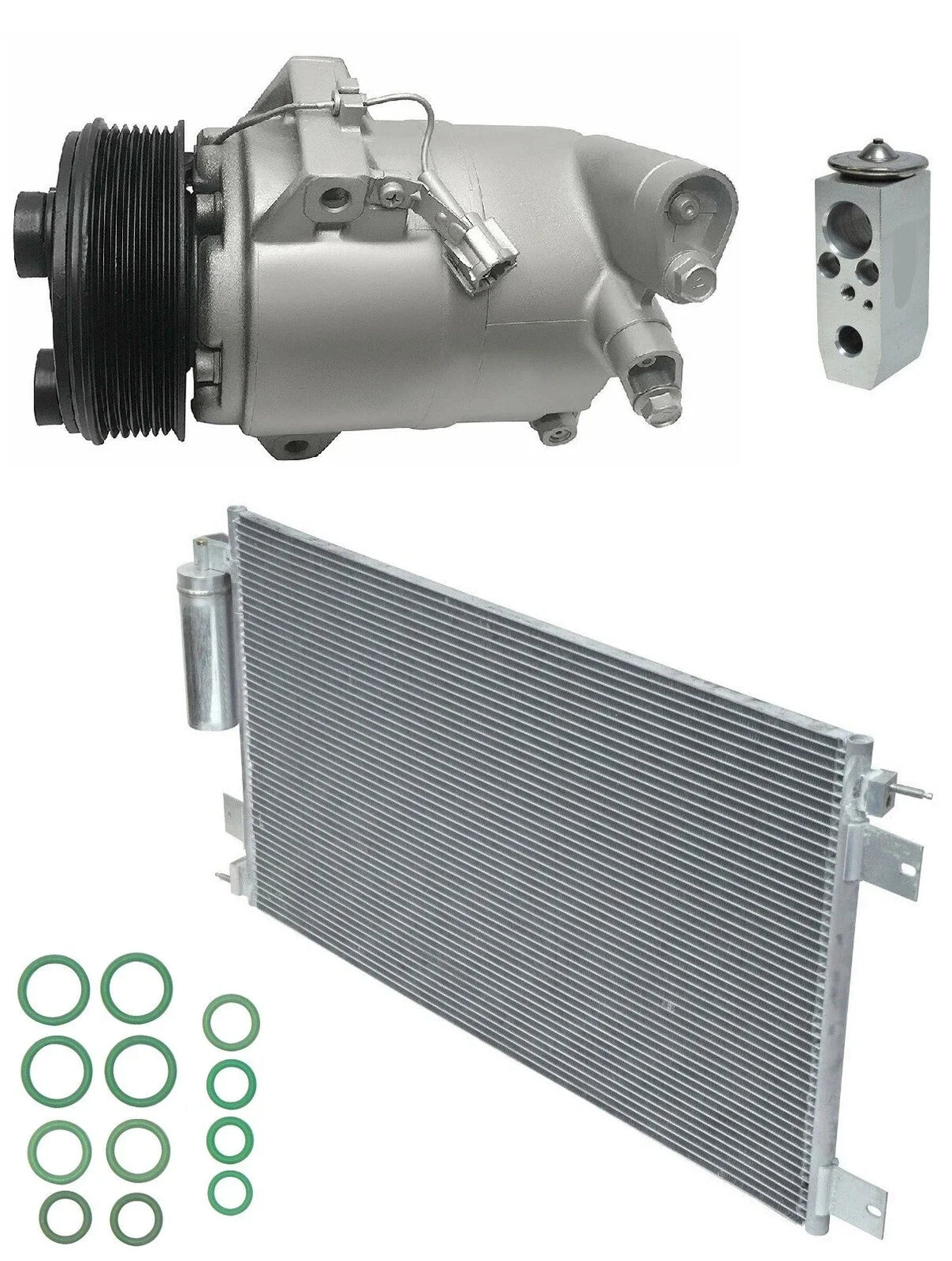 AC Compressor Kit With Condenser for Nissan NV3500 4.0L (2018–2018)