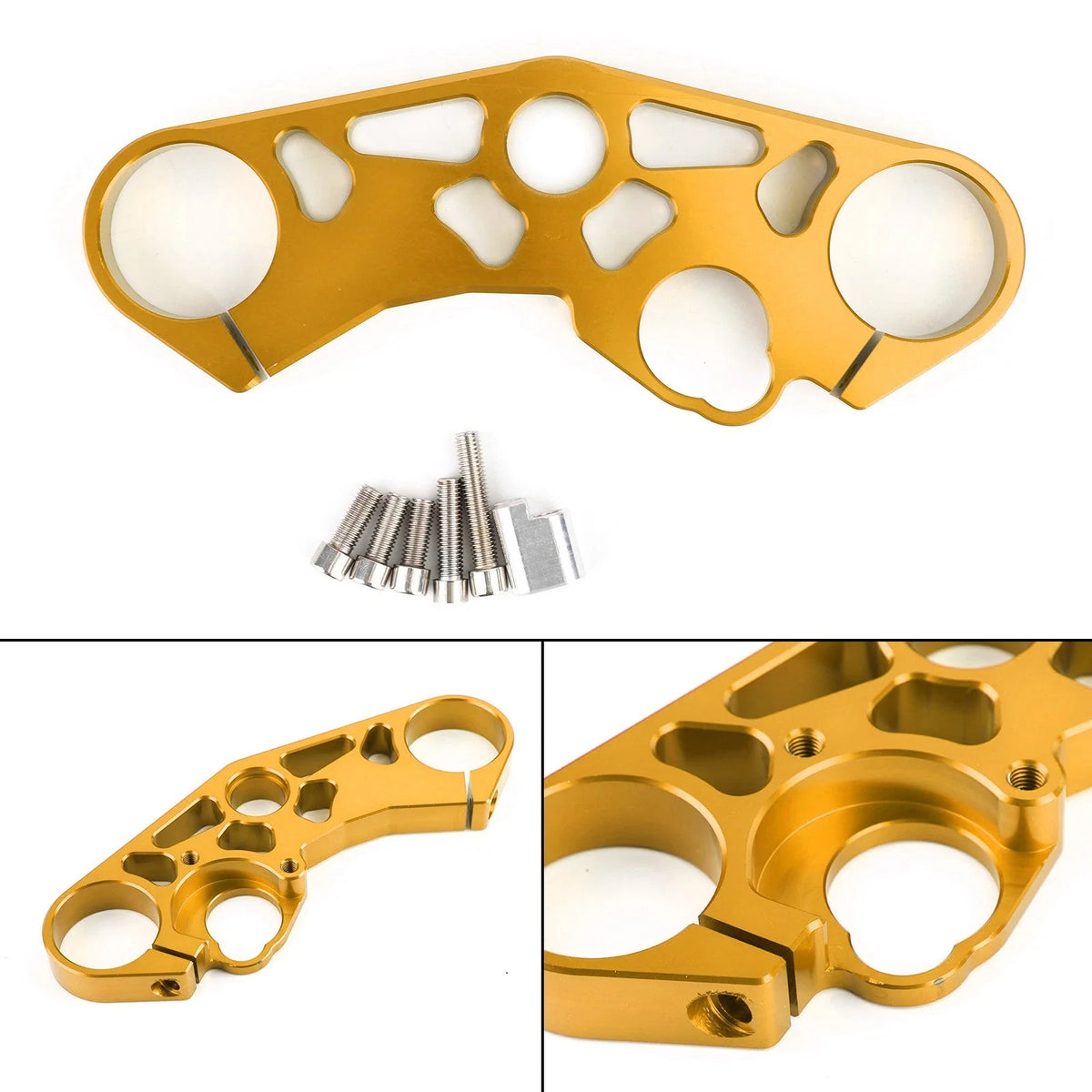 Triple Tree Front Upper Lowering Clamp for Suzuki GSXR 600 750 1000