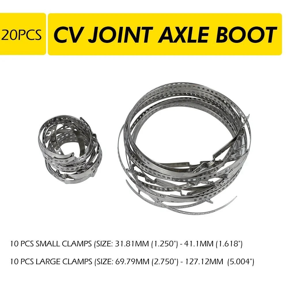 20x CV Joint Boot Clamp Tool Kit for Universal Applications (EXV)