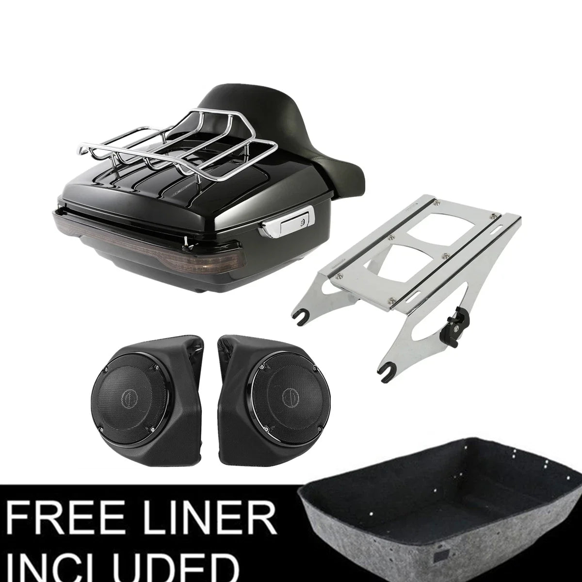 Speakers for Trunk & Tail Light on Harley Street Glide 2014-2025