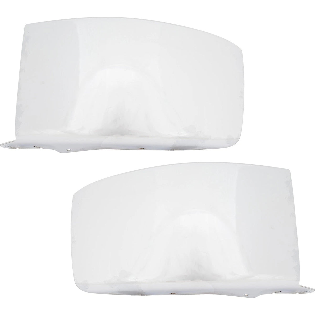 Bumper End Set for Freightliner Business Class M2 (2004–2012) Chrome Plastic