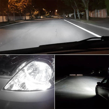 H11 LED Headlight Set (6000K White) - 2X AUXITO