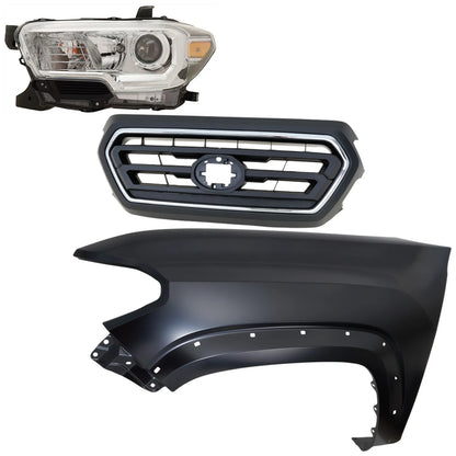 Driver Left Side Headlight for Toyota Tacoma (2020–2023)