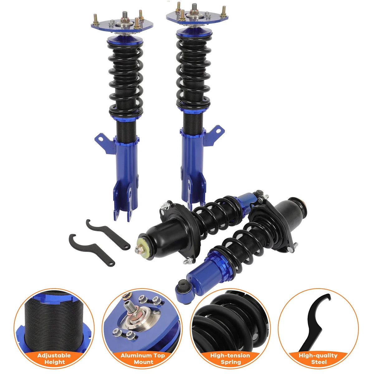 Coilovers for Toyota Celica (2000–2006) Adjustable Height Suspension