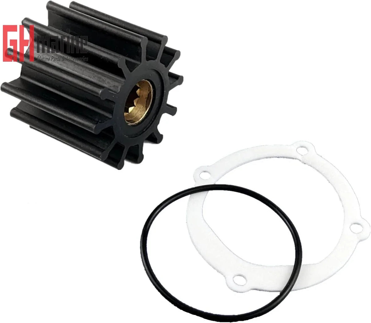 Indmar Flexible Water Pump Impeller Kit for Inboard Marine (250, 285, 285R11)