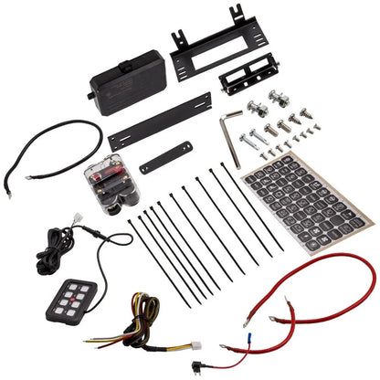Off-Road 8 Gang Rocker Switch Panel for ATV UTV Truck Boat (Universal Fit)