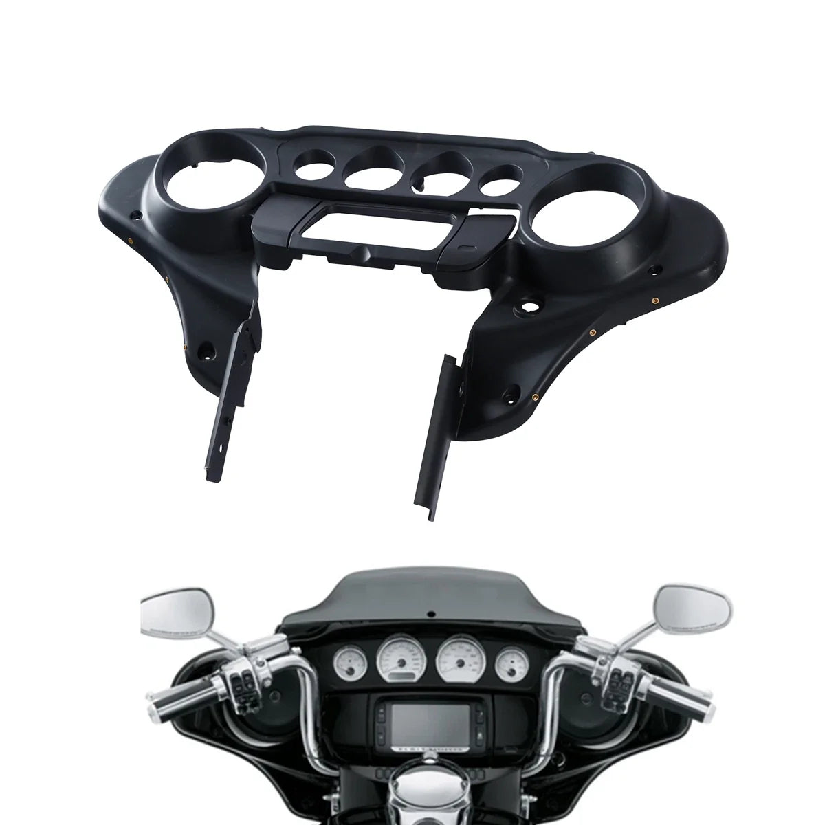 Speedometer Inner Fairing & Media Door for Harley Electra Glide (2014–2023)