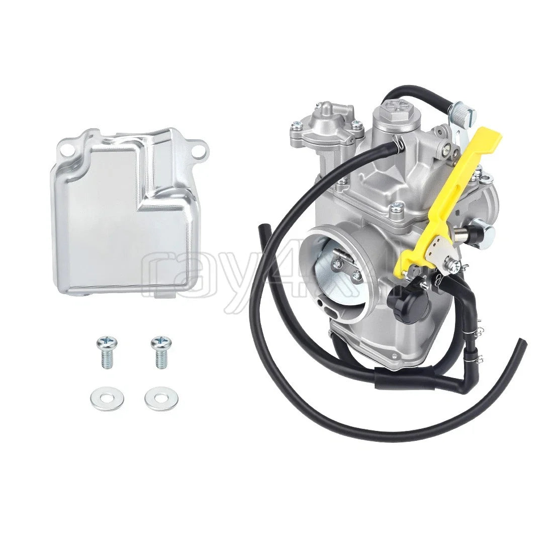 Carburetor and Side Cover for TRX400EX TRX400X Honda 1999-2014