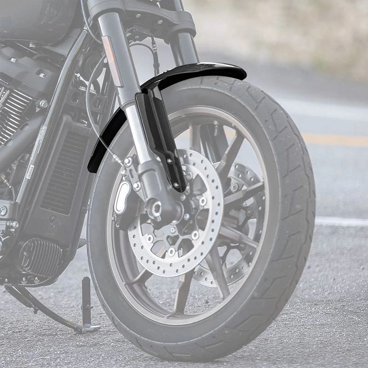 Front Fender for Harley Low Rider ST FXLRST (2022–2024) Vivid Black