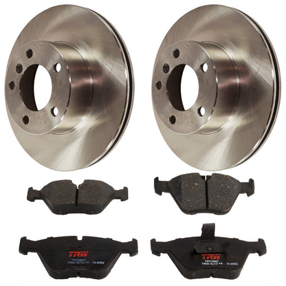 Brake Pad and Disc Set - 2X for 525 528 525i BMW