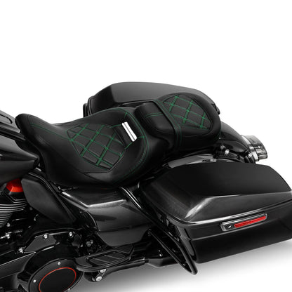 Driver & Passenger Seats for Harley Davidson CVO Street Road Glide (2009–2023)