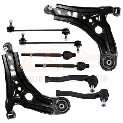 8-Piece Set of Front Lower Control Arm Tie Rods for Chevrolet Aveo 04-11